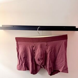 Abercrombie & Fitch Men's Burgundy Boxer Briefs
